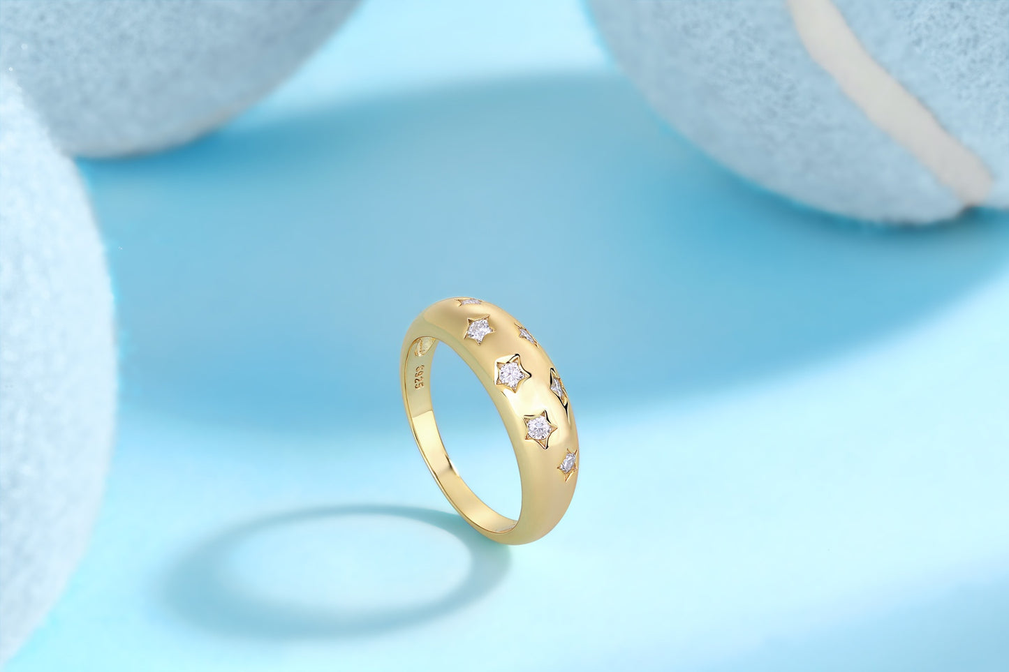 Luna Crystal Promise Ring